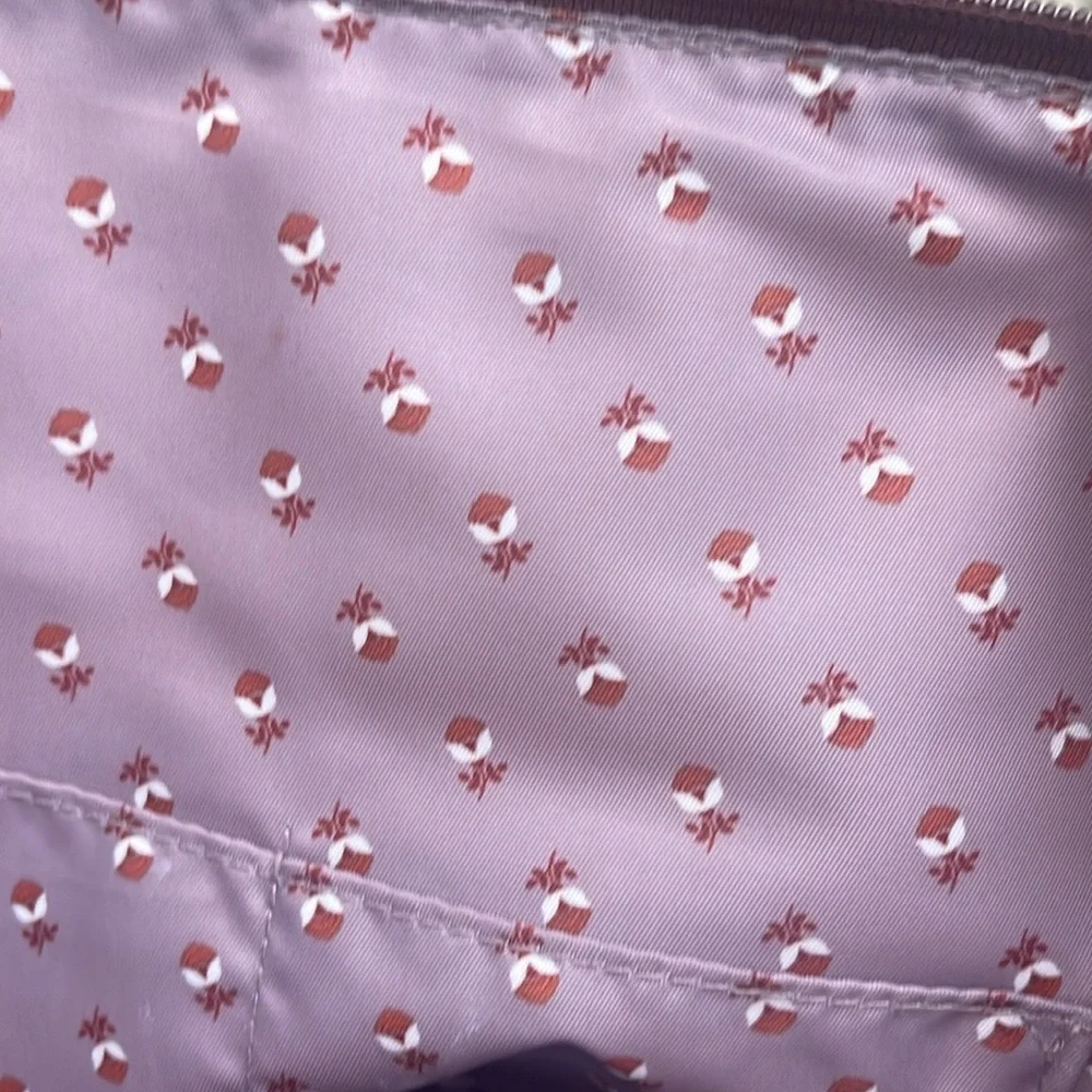 Matilda Jane Plum Perfect Floral Backpack Casual Day Pack/Vegan leather